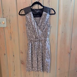 Black and white Armani dress